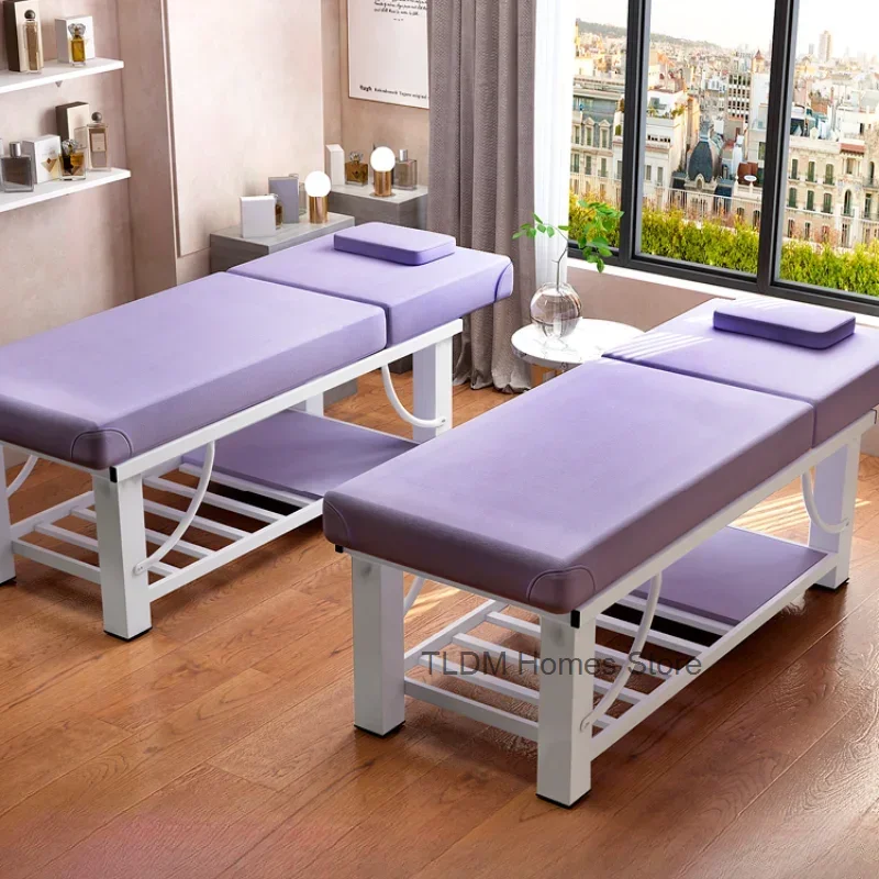 Professional Beautician Stretcher เครื่องมือนวดความงาม Stretchers สปาแบบพกพาเตียงพับตารางความงาม Cama แชมพูสปา