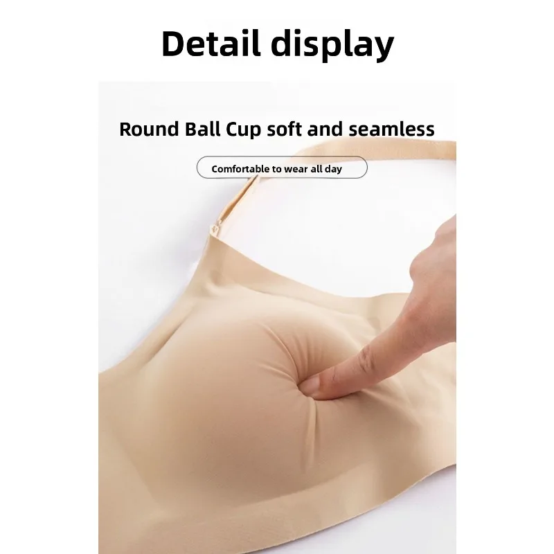 Bantalan Pembesar Payudara Silikon, Sisipan Push Up untuk Payudara Kecil, Bantalan Pembesar Tampilan Alami, Tanpa Jahitan, Ringan, Bra Berbusa
