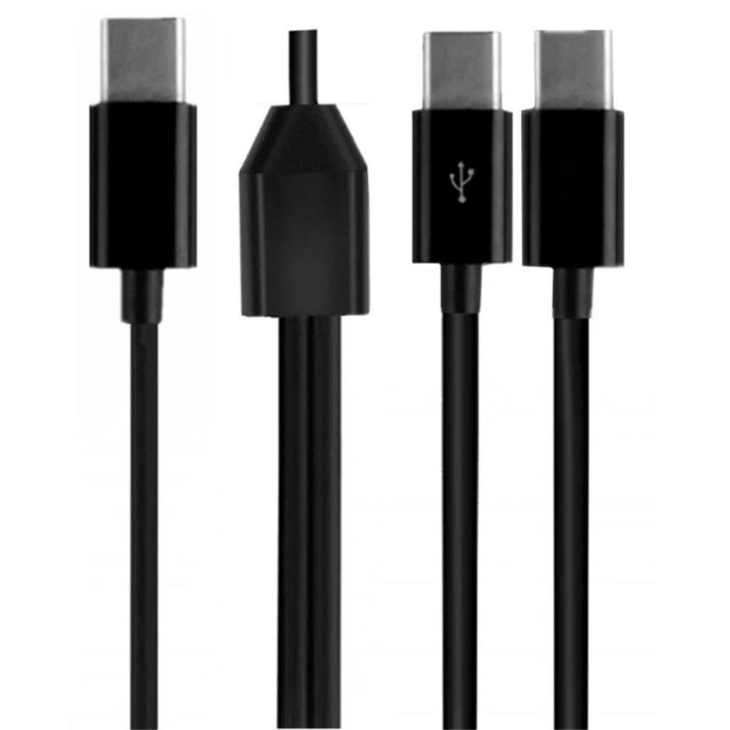 

652F USB C Splitter Cable USB2.0 Type c to 2/4/6 Type c Male Splitter for Multiple Device Charging and Data Transmission