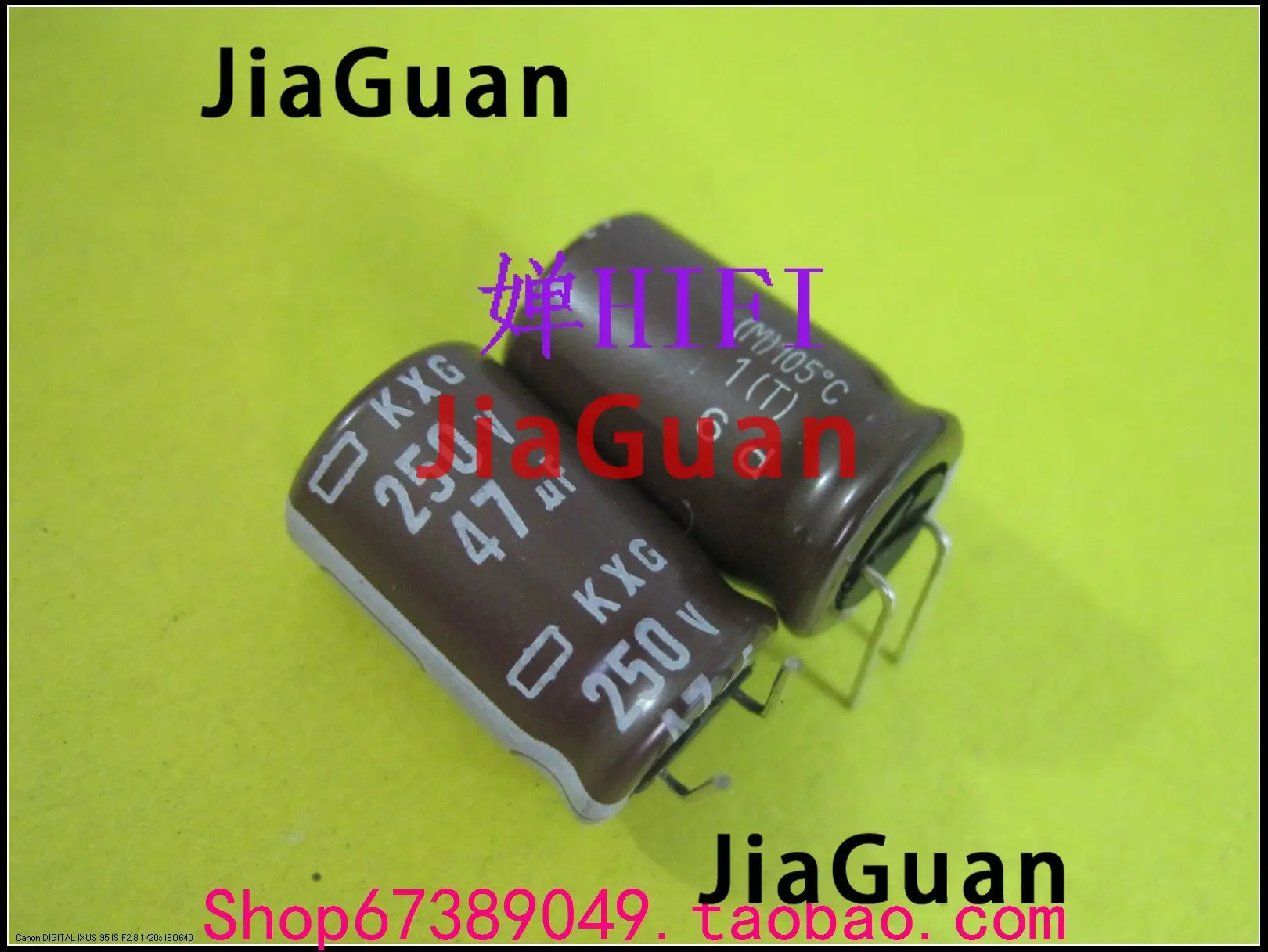 20pcs NEW NIPPON KXG 250V47UF 12.5x20MM NCC 47uf/250v electrolytic Capacitor 47UF 250V CHEMI-CON kxg 250v 47uf