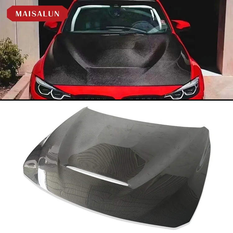 

GTS Style Hood for 3 Series F30 F35 M3 M4 F80 F82 Coupe 2014-2020 Car Accessories Carbon Fiber Engine Cover Aluminium Bonnet