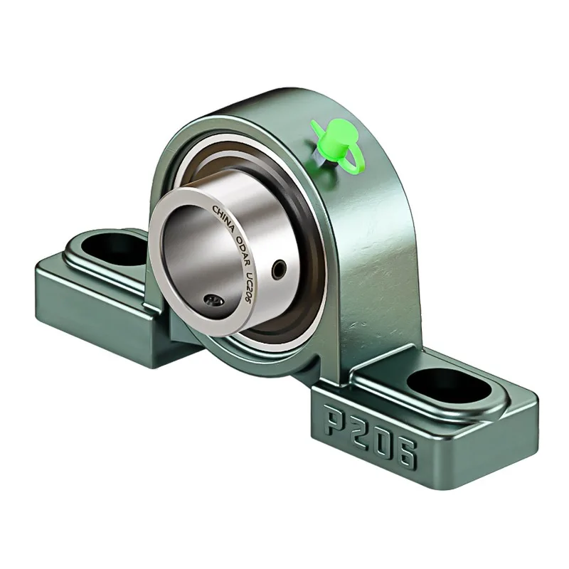 UCP Series Pillow Block Bearing Outer Spherical Insert Unit Cast Iron Housing For Conveyor Agricultural Equipment