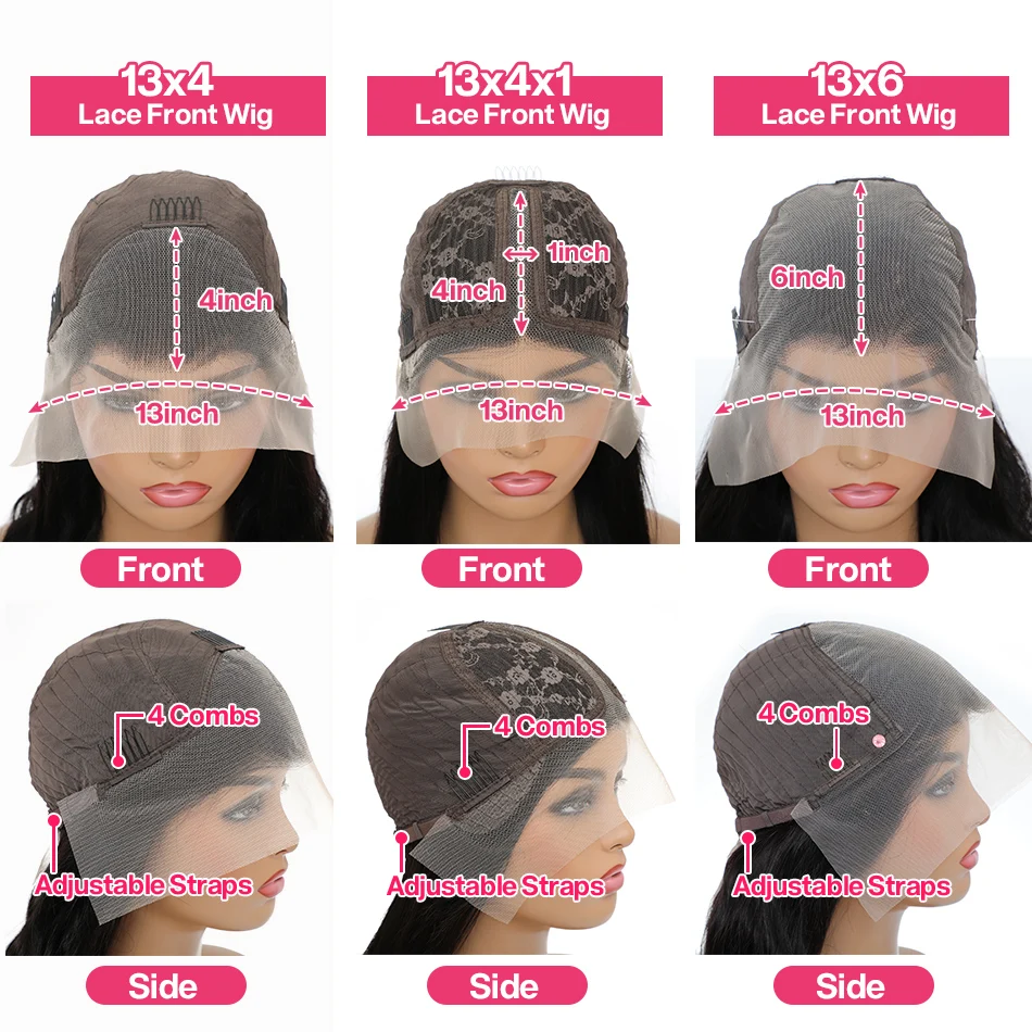 Ying Dark Burgundy-Peluca de cabello humano liso para mujer, postizo de encaje transparente 13x4, pelo peruano Remy 13x6 con cierre frontal 5x5