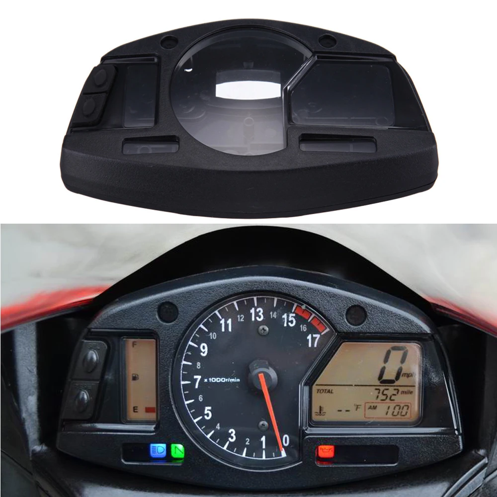 For HONDA CBR600RR 2007 2008 2009 2010 2011 2012 Speedometer Odometer Speed Table Instrument Housing Case Tachometer Gauge Cover