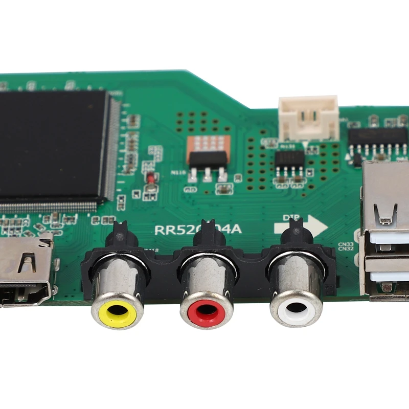 5 OSD Game RR52C.04A Поддержка цифрового сигнала DVB-S2 DVB-C DVB-T2/T ATV Универсальная плата драйвера ЖК-дисплея USB Play Media 30Pin 6 Bit