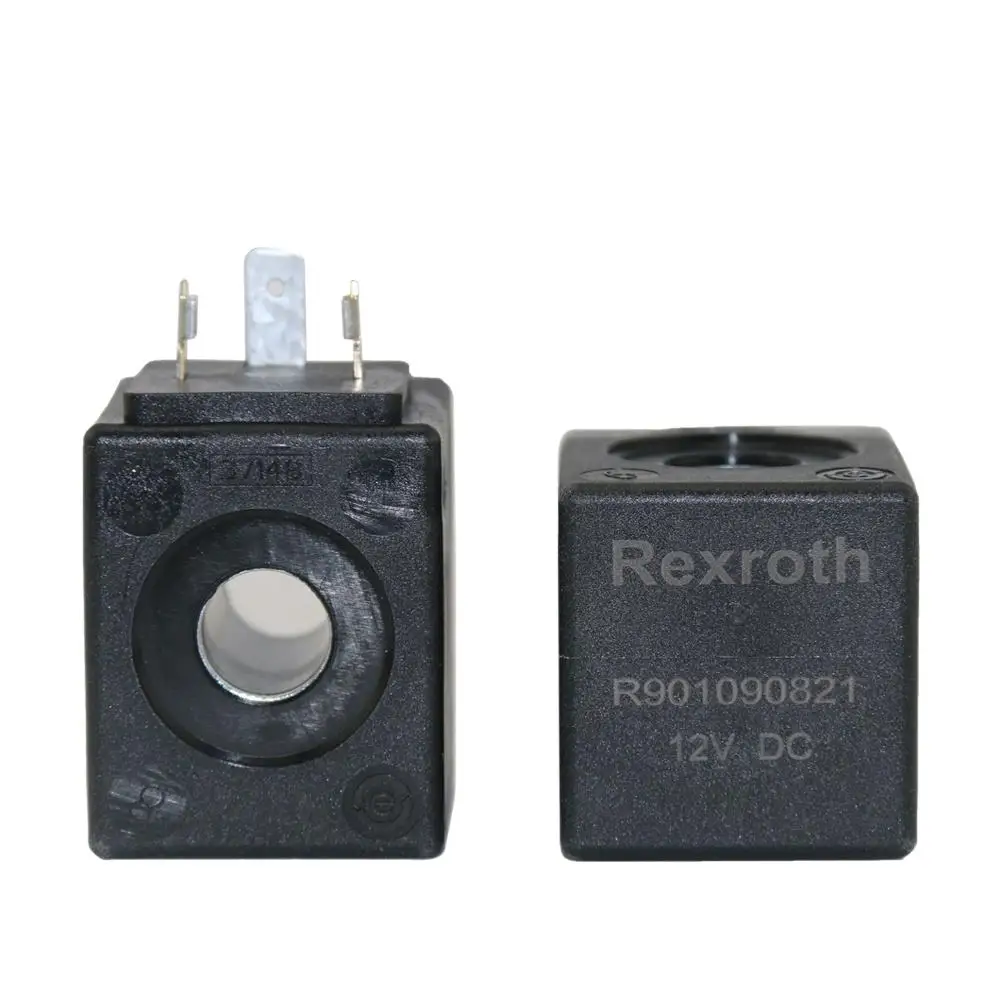 excavator part  solenoid valve coil Rexroth-12VDC for hydraulic main pump R901090821