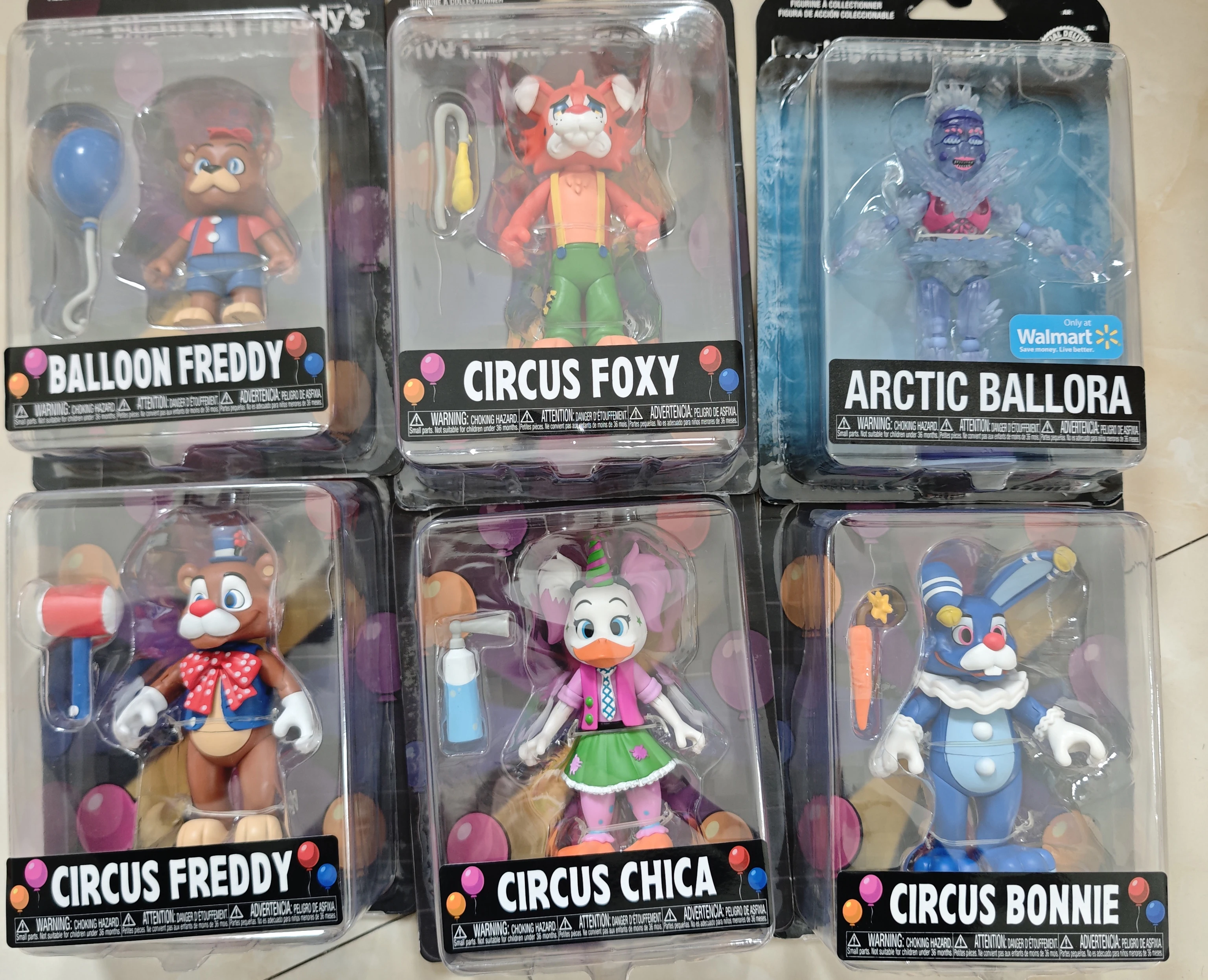 Figura de Anime BALLORA Chica CIRCUS FOXY BONNIE, Modelo de Juguete, Regalo de Navidad