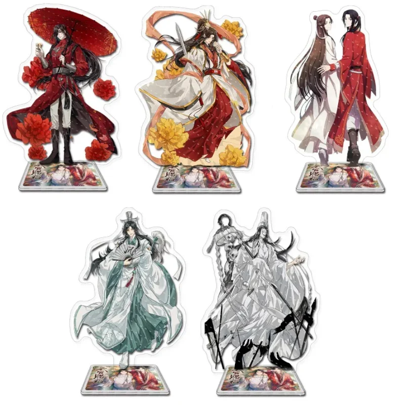 

Xmas Gift Tgcf Anime Key Chain Tian Guan Ci Fu Women Man Xie Lian Acrylic Stand Hua Cheng Ornament