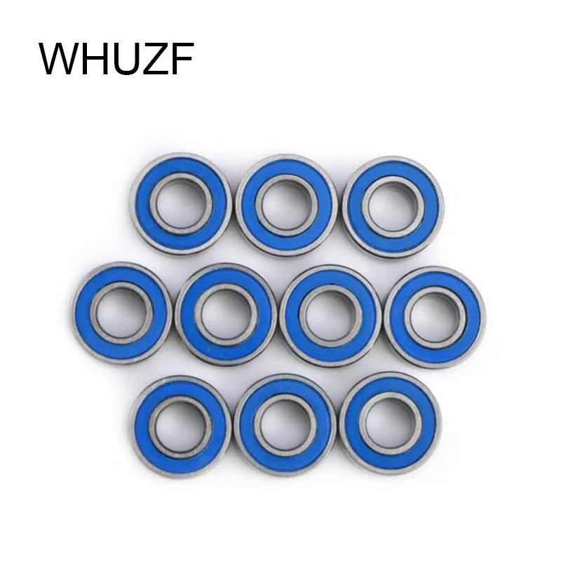 WHUZF – roulements à billes miniatures MR105RS ABEC-5 (20/50/100 pièces), 5x10x4mm, roulements à billes MR105-2RS scellés bleus, MR105 2RS, haute qualité