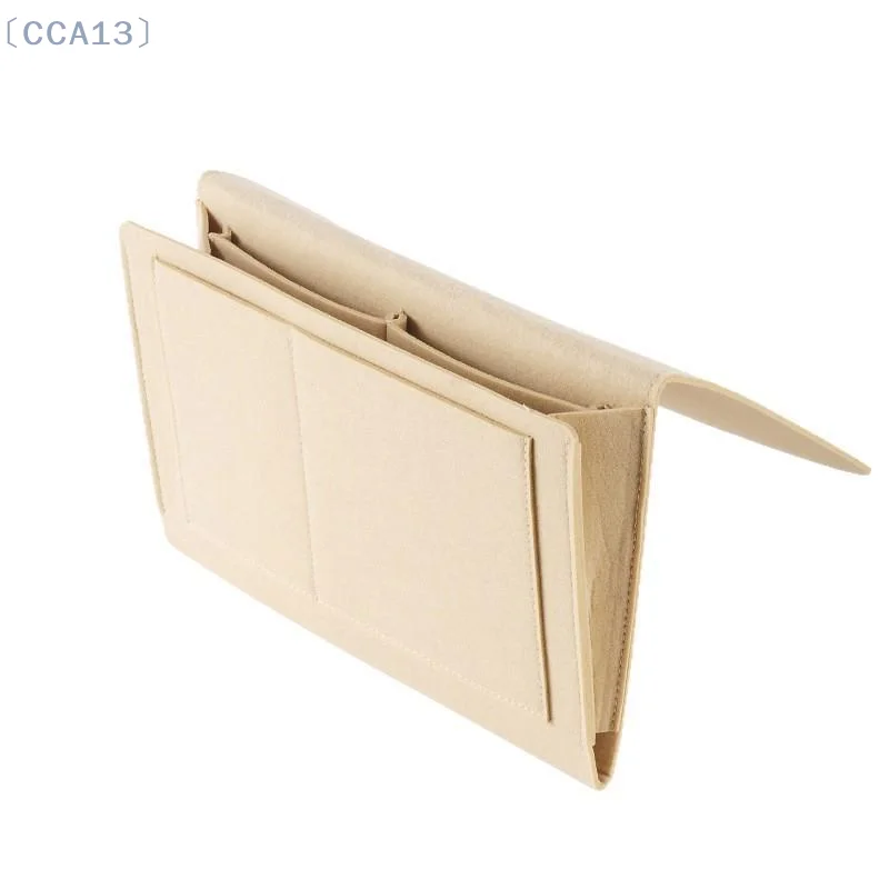 [CCA13]Hanging Sofa Armrest Storage Bag Durable Bedside Organizer Large Capacity Remote Control Holder for Office Home Dorm Use