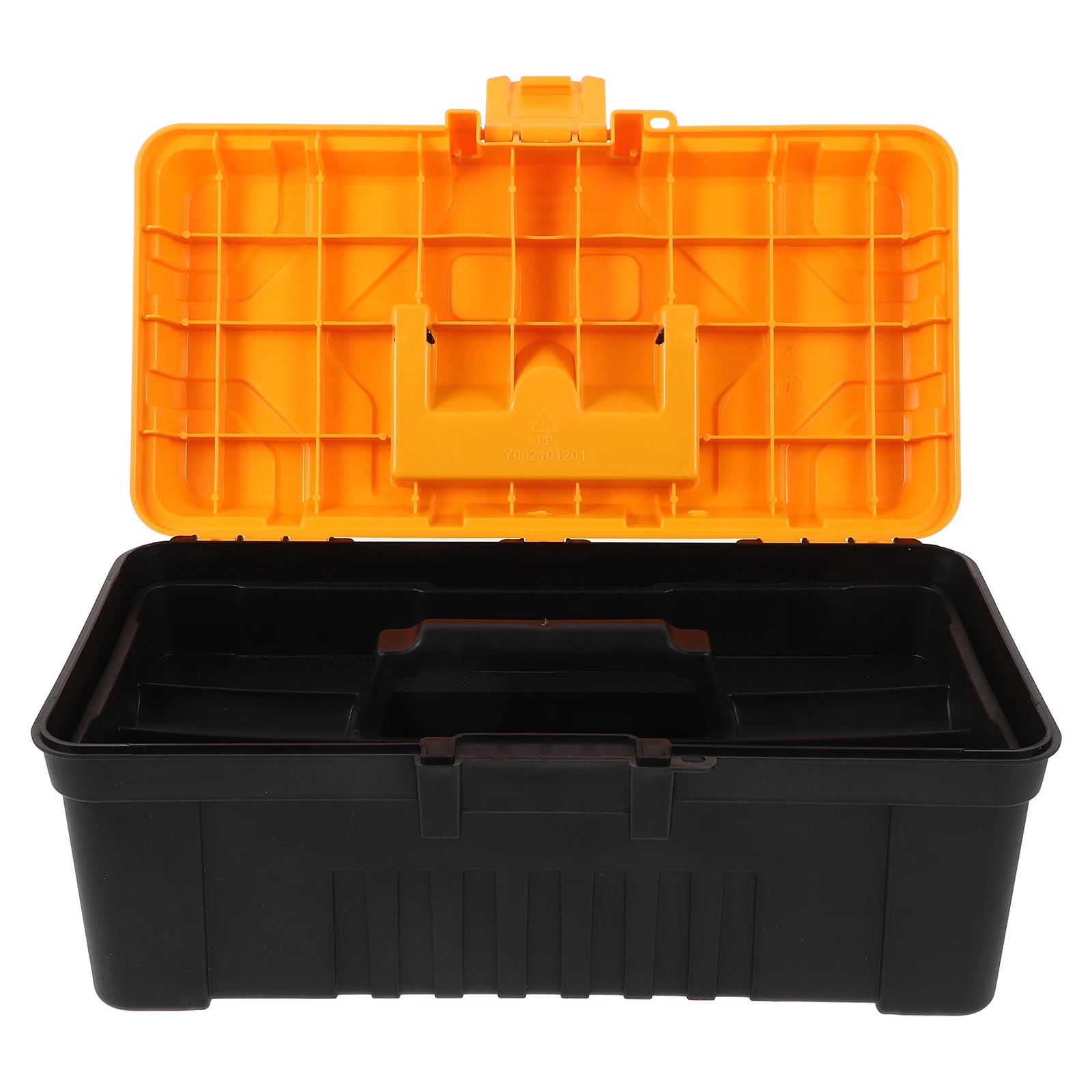 

Lightweight Portable Toolbox With Handle Multi-Function Handheld Tools Storage Box Compact Design Secure Locking Mechanism For