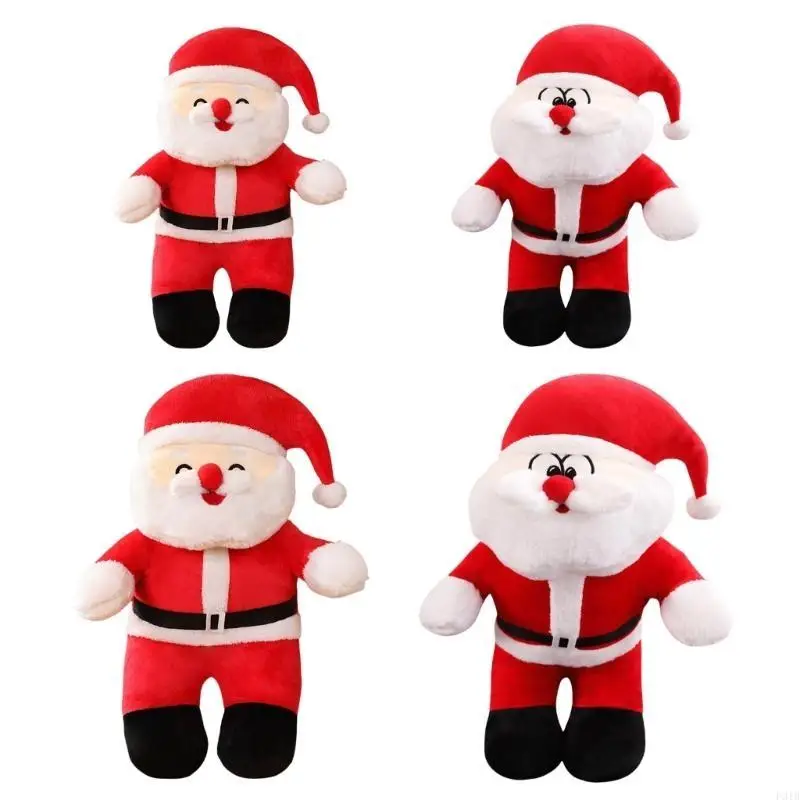 Musical Toy Papai Noel Festive Decores Doll Ano Doll para crianças Presente Festa P31b
