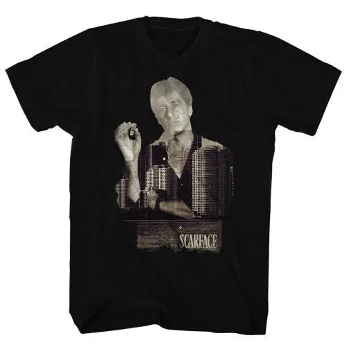 

Scarface Double Expose T-Shirt - Black