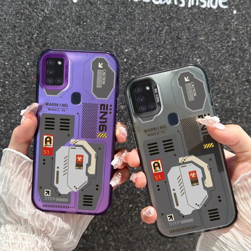 For Samsung A11 21S 31 51 71 4G 10 10S 04 03 04E A20 50 30 05S A7 M40S 11 10 01S 04 F04 Luxury Laser Phone Cover Graffiti No.24