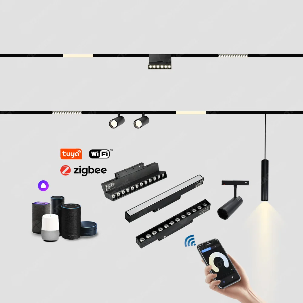 Bestseller magnetische LED-Leuchten Decke Spot Oberfläche Einbau leuchte 48V magnetische Aluminium Niederspannung LED-Schienen leuchte