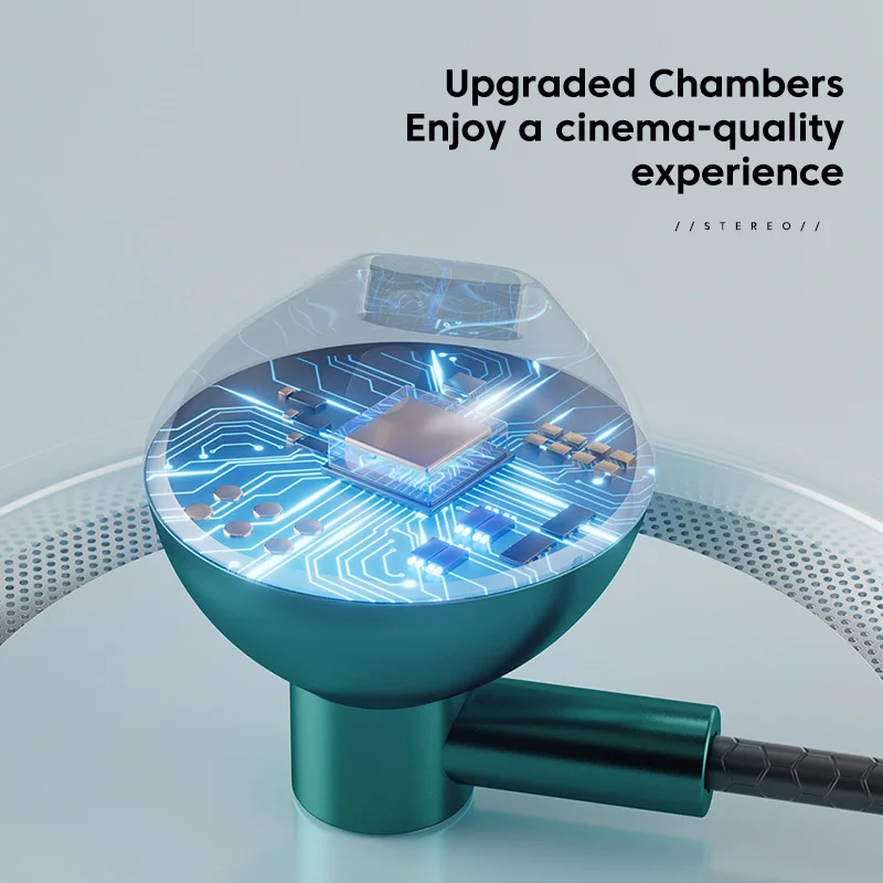 OLAF Type-c Earphone 3.5MM Headphone Berkabel Headset In-Ear Earbud Gamer dengan Mikrofon HD Earphone Panggilan untuk Ponsel Xiaomi