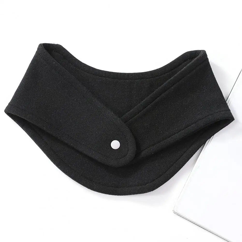 Weather Neck Protector Thermal Neck Warmer for Winter Silk Velvet Fleece Lined Neck Gaiter with Hidden for Outdoor for Elderly