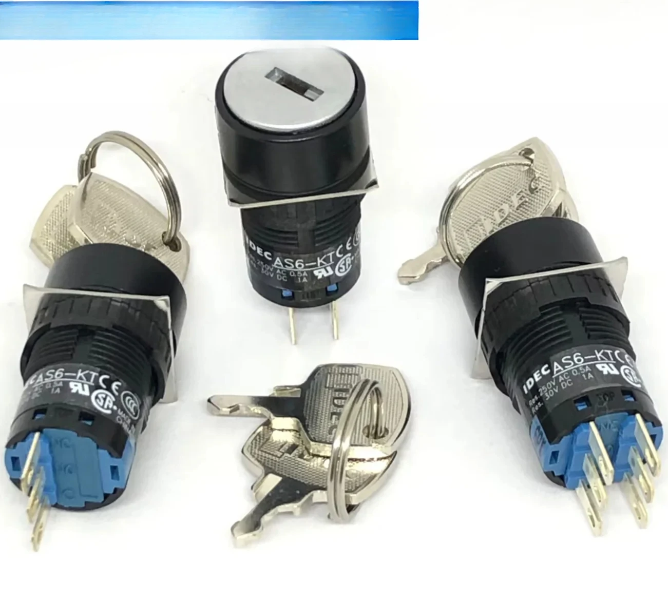

AS6-KT круглый ключевой переключатель AS6M-3KT2AC AS6S-2KT1AC 2KT2AC