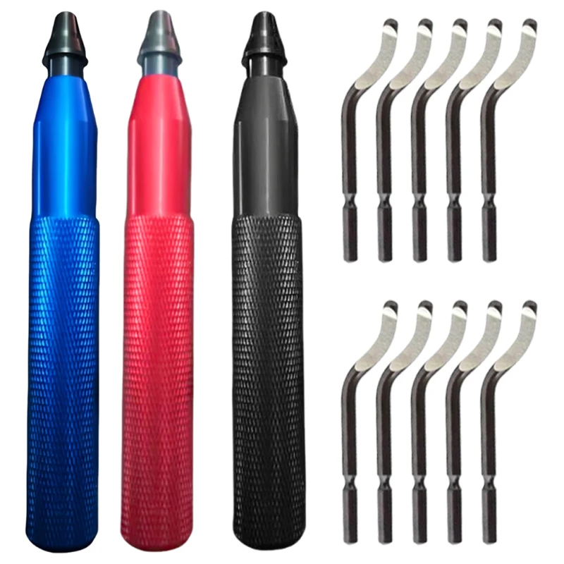 RB3000 Metal Deburring Tool Hand Trimming Knife BS1010 Trimming Blade Rough Edge Remover Plastic Metal Wood Deburring Tools