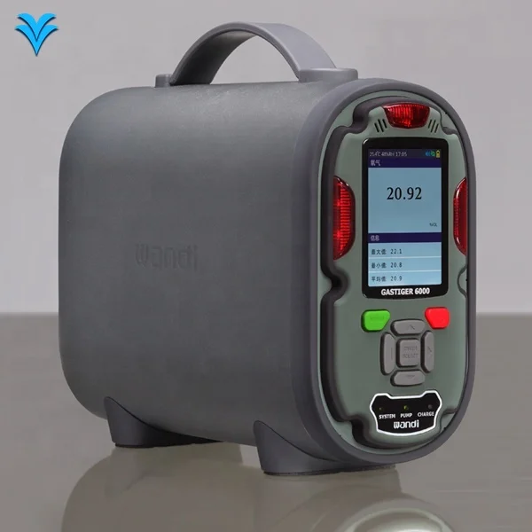 Factory directly sell customized Gastiger 6000 Portable suction composite gas analyzer  multiple gases can be combined