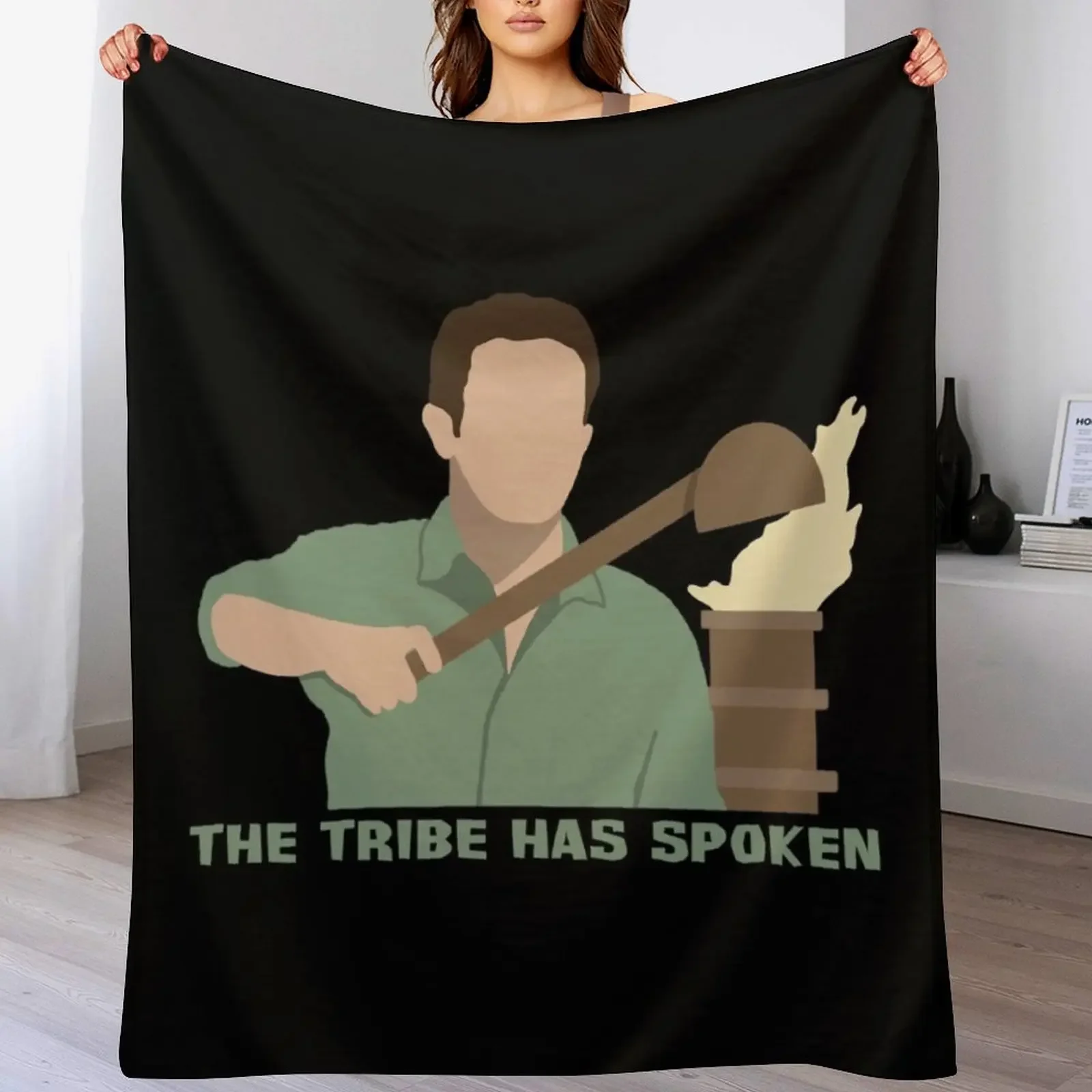 Survivor The Tribe Has Spoken Throw Blanket wednesday sofa bed Decorative Sofa Fashion Sofas Blankets