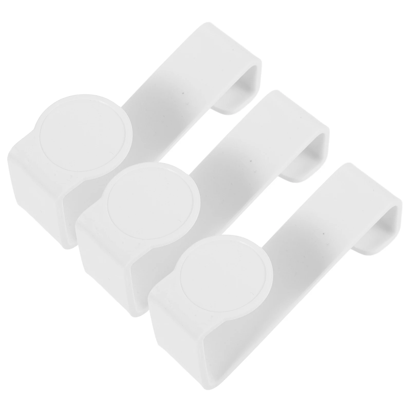 

3pcs Potty Multifunctional Plastic Hanging Hook No Installation Rustproof Bathroom Cabinet Toilet Seat Hook Home Kitchen