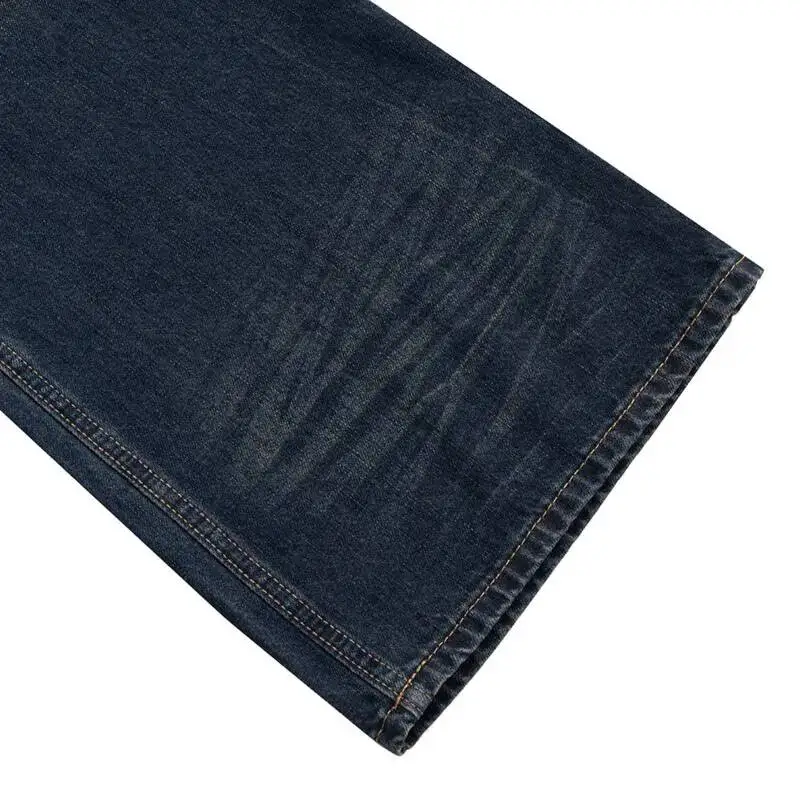Dirty Washed Distressed Men's Baggy Jeans Summer New Faded Crease Texture Pants Streetwear Straight Leg Denim TrOSUZ