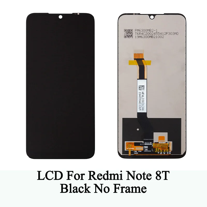 M1908C3XG 100% Tested Premium LCD For Xiaomi Redmi Note 8T Display