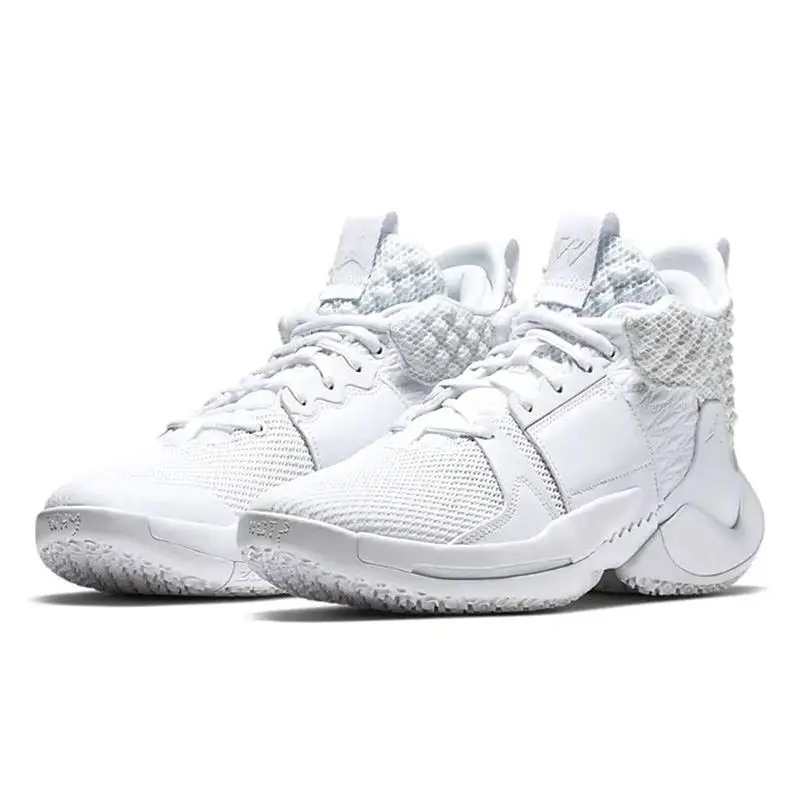 Nike Jordan Why Not Zer0.2 White Sneakers shoes AO6219-101