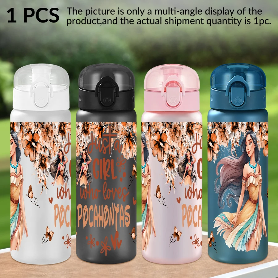 

1Pc Disney Windmill Landscape Pattern 26oz Plastic Water Bottle Outdoor Sports Water Cup Birthday/Homecoming Gift