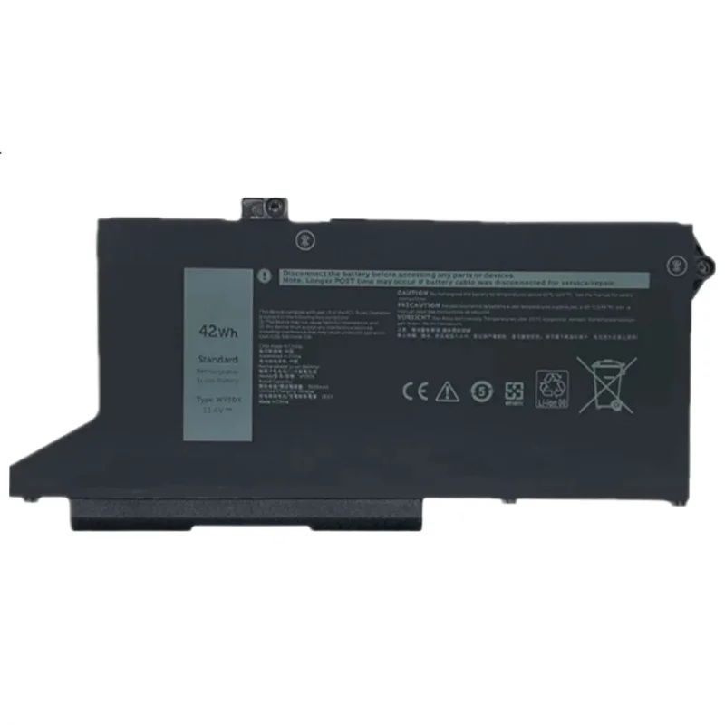 New WY9DX 11.4V 42Wh 3500mAh Battery for Dell Latitude 15 5520 14 5420 Precision 15 3560 P137G RJ40G High Quality Laptop Battery