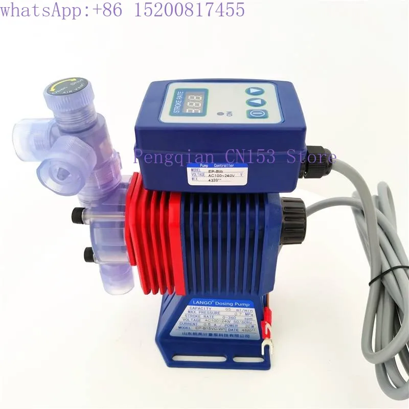 Manual quantity metering pump PVC pump head quantitative pump