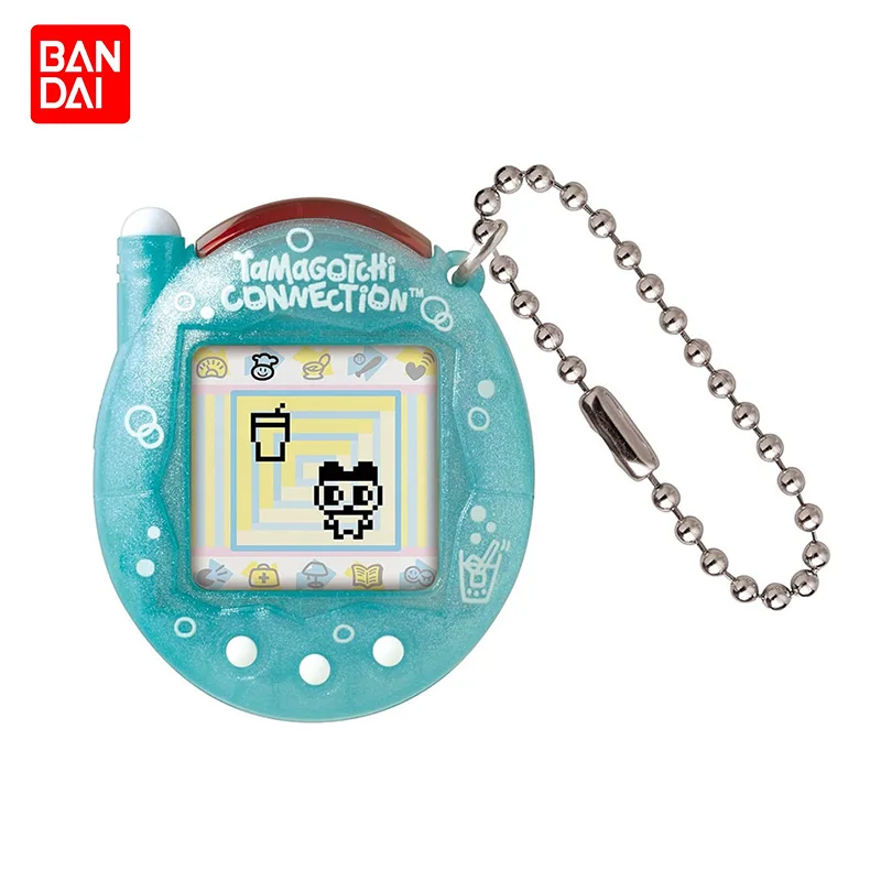 Bandai Tamagotchi Miniaturowy automat do gier Oryginalny elektroniczny kolorowy ekran dla zwierząt Interaktywny nostalgiczny prezent urodzinowy dla dzieci