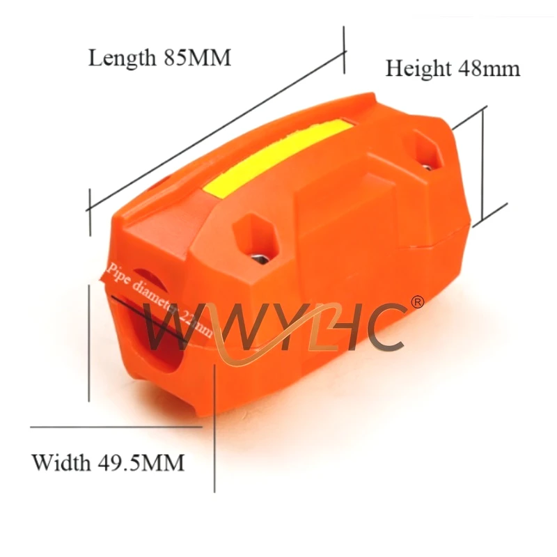 Suitable for Kaka Dock Holding Block Suzuki Uy125 Bumper Ue Motorcycle Anti-drop Glue Skyhawk Tx150 Protective Cover