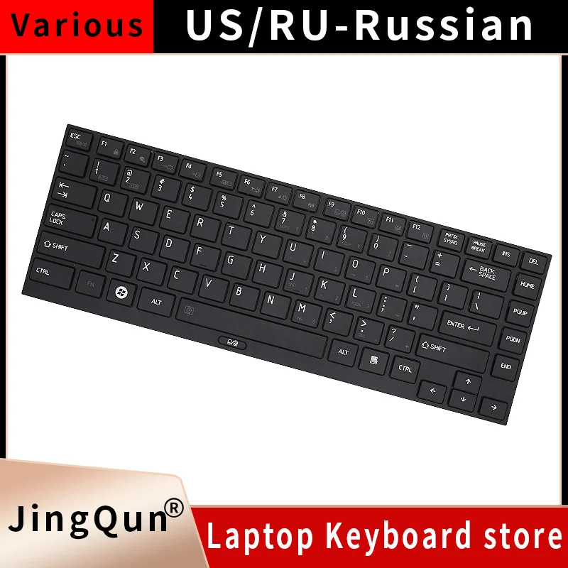New US Russian keyboard For Toshiba Portege R935 R700 R705 R730 R830 R835 R731 R930 Laptop Keyboard Replacement US