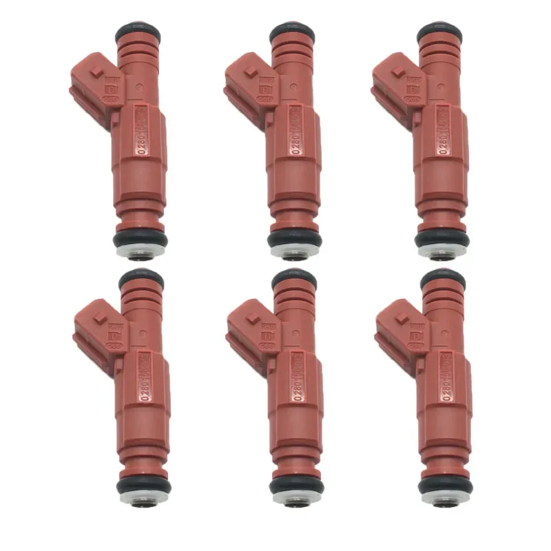 

6Pcs Car Fuel Injectors Kit Replacement 0280156013 Fit for Chevrolet for Ford car accessories