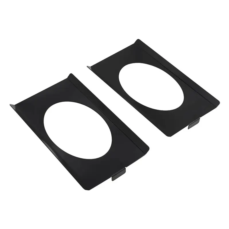 A73X-1 Pair Of Behind Seat Speaker Brackets For Chevy C10 1973-1987 Squarebody For 6X9 Speakers