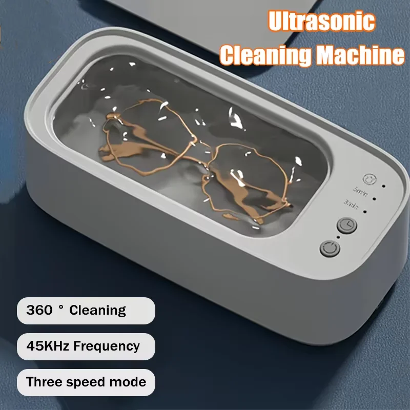 2024 Ultrasonic Glasses Cleaning 45KHZ Ultrasound Jewelry Cleaner Machine High Frequency Ultrasonic Cleaning Bath For Jewelry