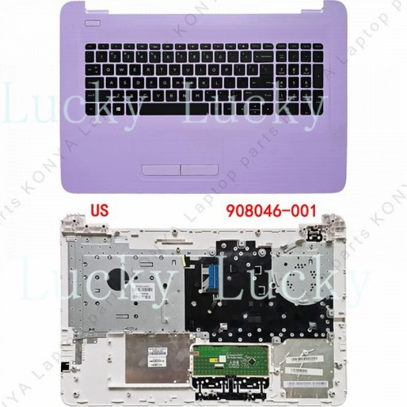 

f f For HP 17-X-Y AY BA 270 G5 W121 Laptop LCD Back Cover/Bezel/Palmrest/Bottom Case