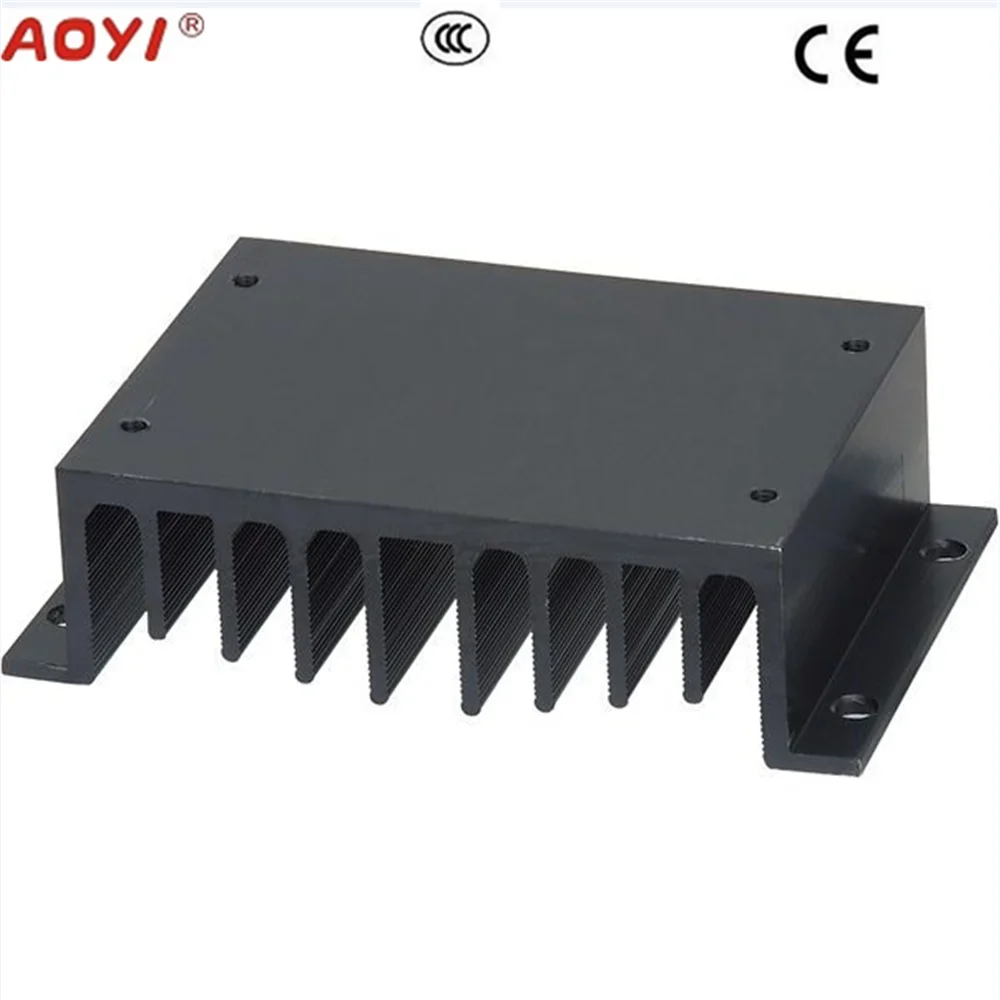 

10 шт. алюминиевый радиатор твердотельное реле SSR малого типа рассеивание