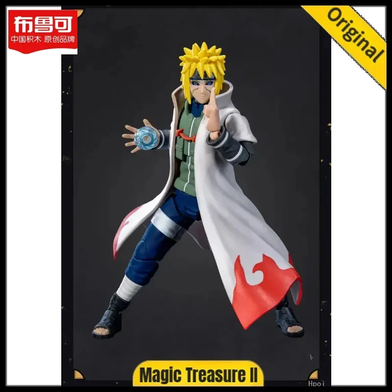 

【In Stock】Blokees Transcendent Edition NARUTO Shippuden Namikaze Minato Aessmbiy Action Figure