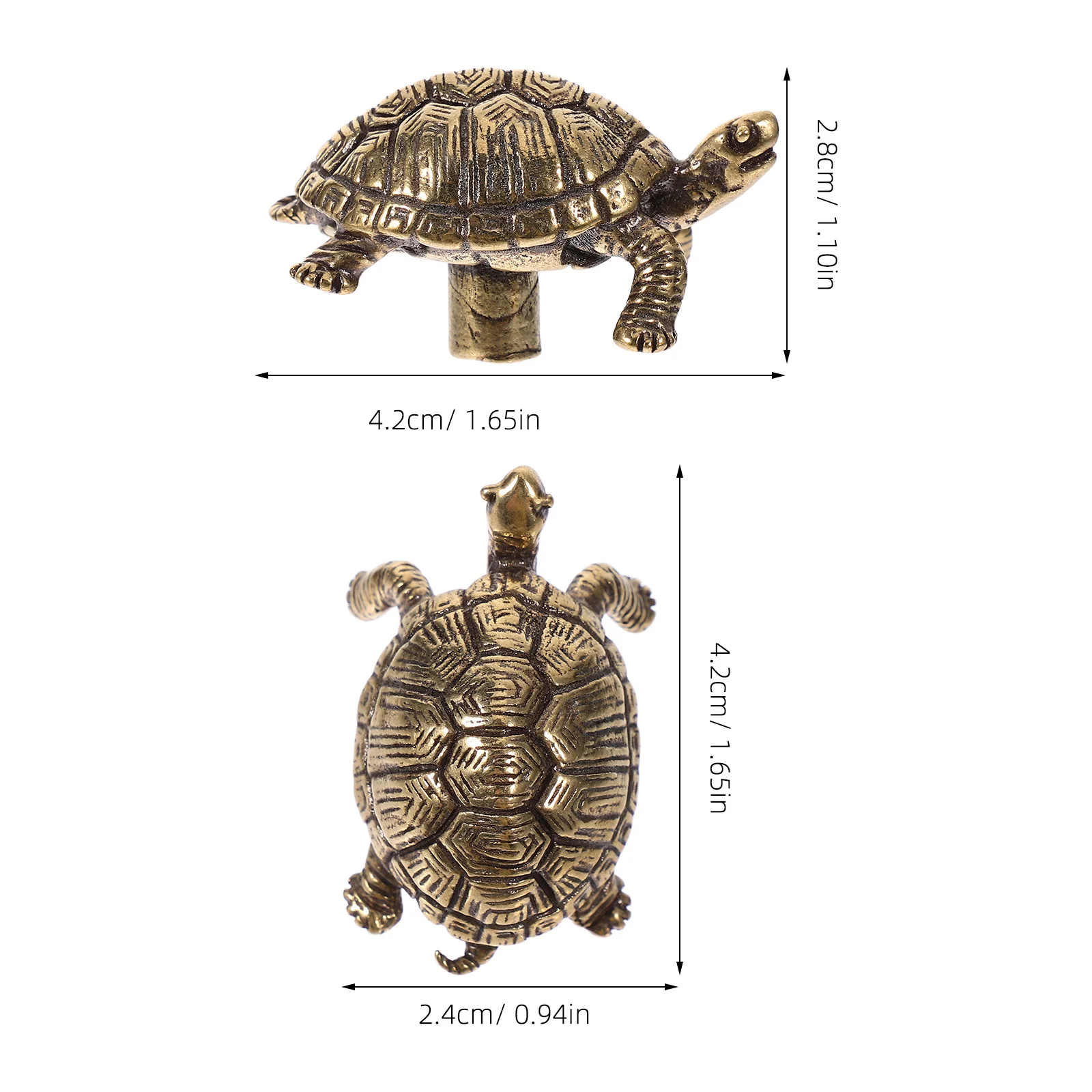 1pc Brass Turtle Cabinet Handles Tortoise Drawer Knobs For Kitchen Bathroom Furniture Longevity Copper Handle