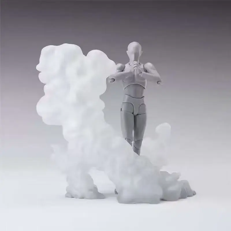 S.H.Figuarts In Stock Effect Smoke White Ver. إكسسوارات لـ Shf متوافقة مع الدمى المتحركة Shf بدون دمى هدية للأطفال