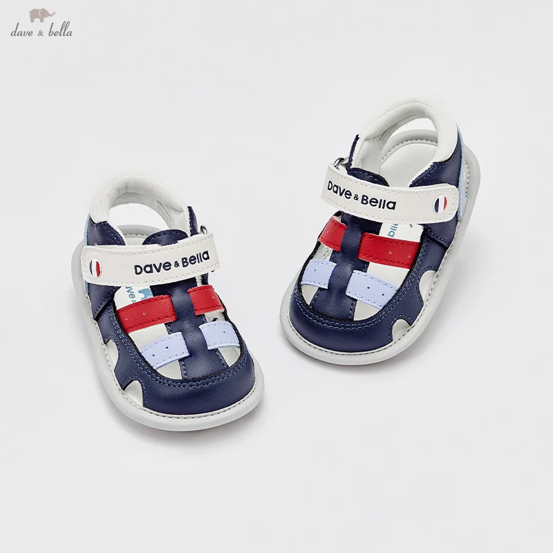 Dave Bella Baby Summer Sandals Children Comfortable walking Shoes Birthday Party Sandals Baby Outdoor Sandalias DB2252362