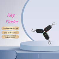 Anti-Lost Smart Alarm Portable Car Key Finder Whistle Sound Smart Find Locator Keychain Whistle Beep Sound Control LED