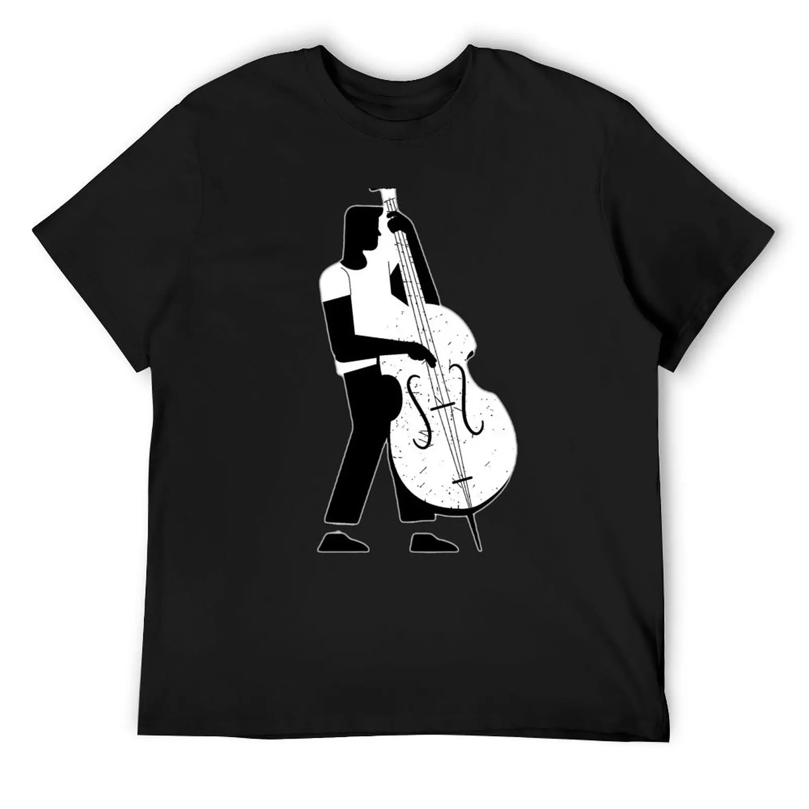 

Bass player T-Shirt anime sweat men t shirts high quality