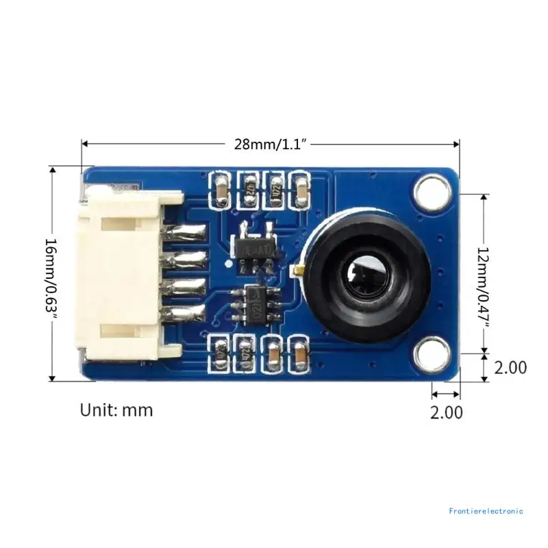 Array Thermal Imaging Camera Module for RPi High Accuracy Non Contact Object Temperature Detection Camera Module DropShipping