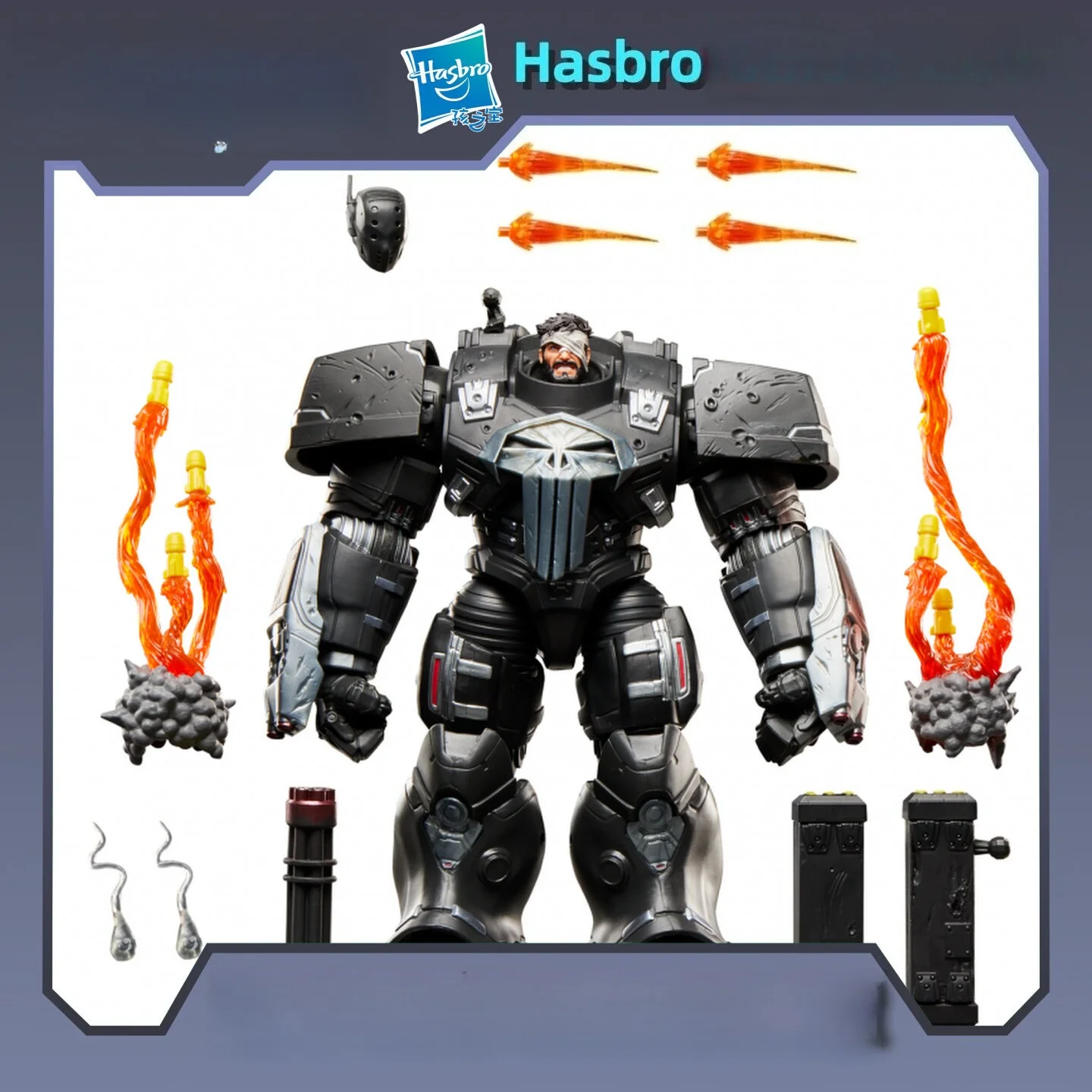 

Hasbro Marvel Legends Series Punisher Hulkbuster Armor The Punisher vs Thunderbolts Collectible Action Figure Toy Gift