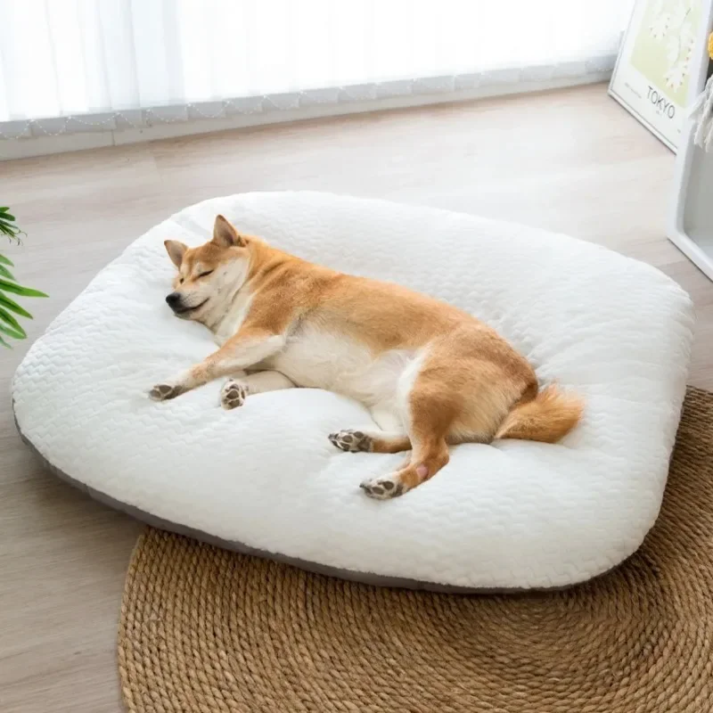 

Pet Dog Cat Bed Mat Large Dog Sofa Bed Warm Pet Nest Kennel for Small Medium Large Dogs Puppy Kitten Plus Size Sleeping Mattres