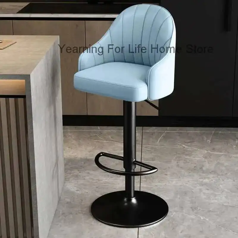 

tabourets de bar high kitchen modern stools counter height chairs Home bar chair Island dining table Wooden chairs counter chair